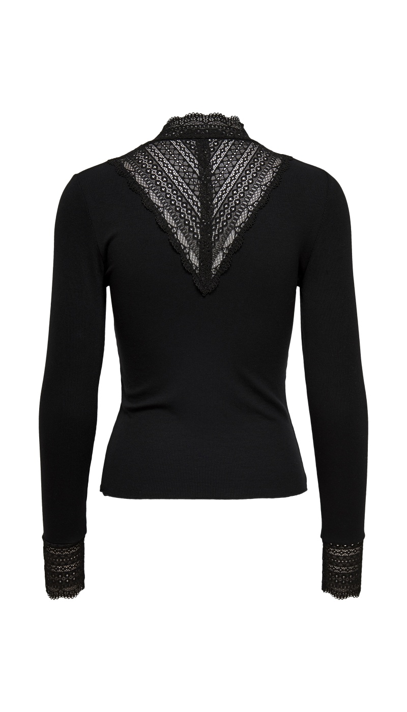 Top Dentelle Black ONLTILDE ONLY - 6 | TOPS